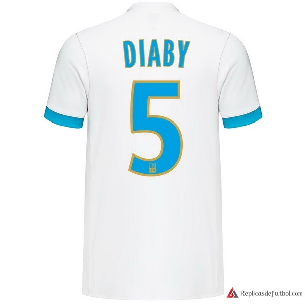 Camiseta Marsella Primera equipación Diaby 2017-2018